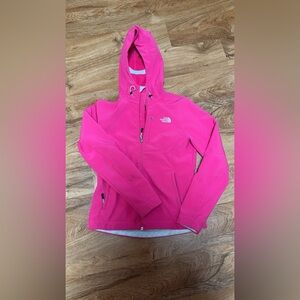 Hot pink northface jacket